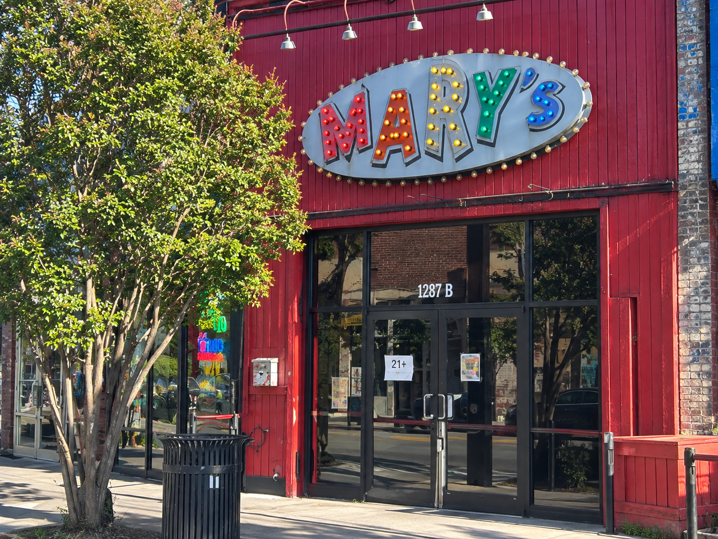 Mary's storefront on Glenwood Avenue in East Atlanta Village